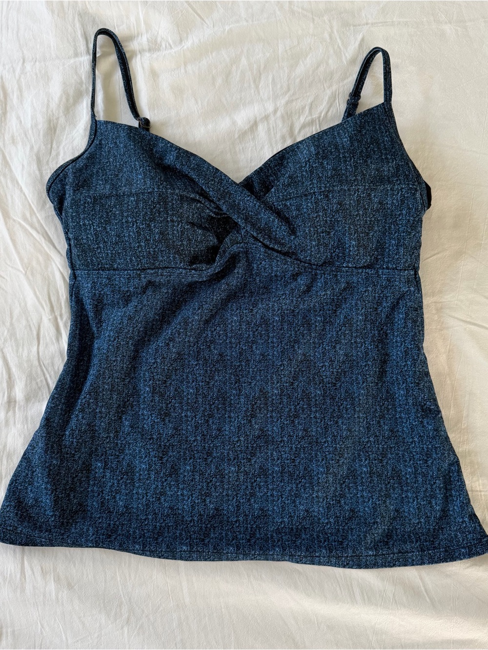 Navy Blue Denim Cami Top